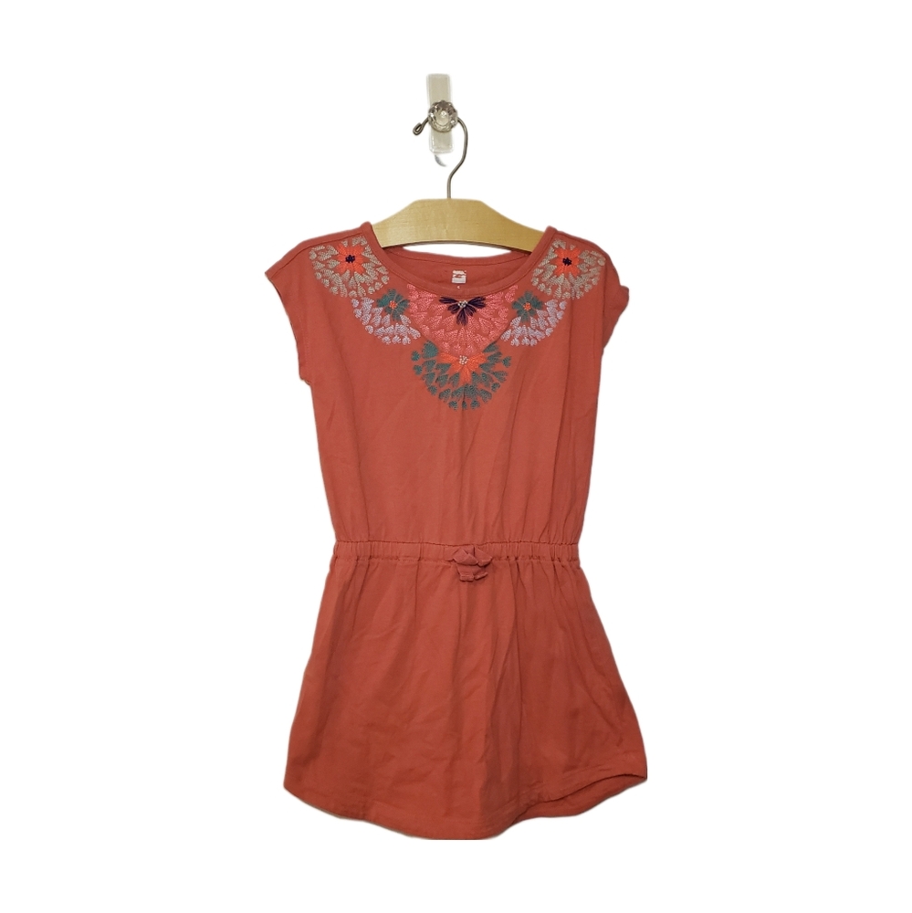 Tea Collection Size 5 Embroidered Tunic Dress